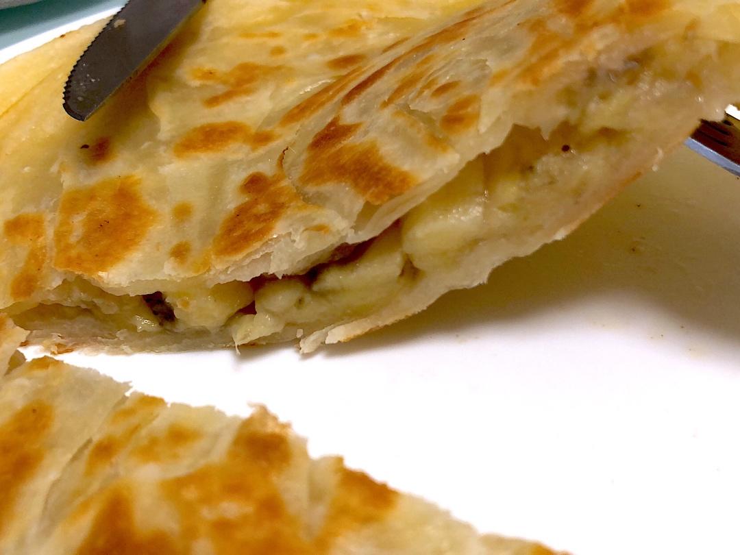 手抓饼版香蕉派