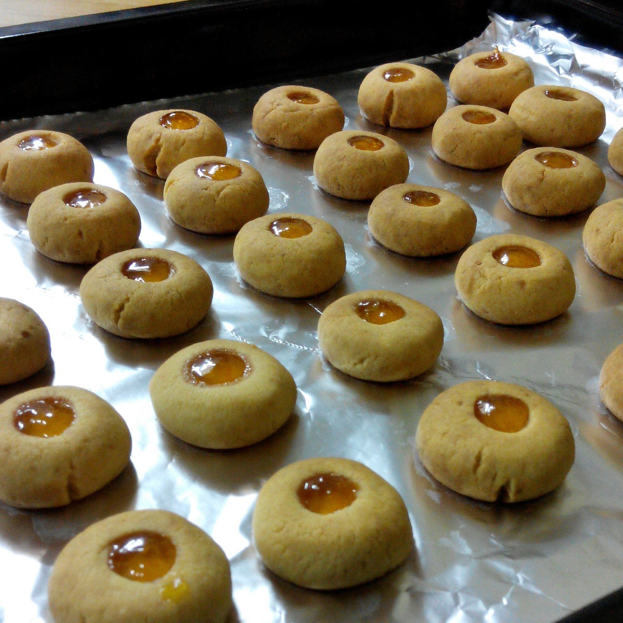 特浓奶香果酱酥饼