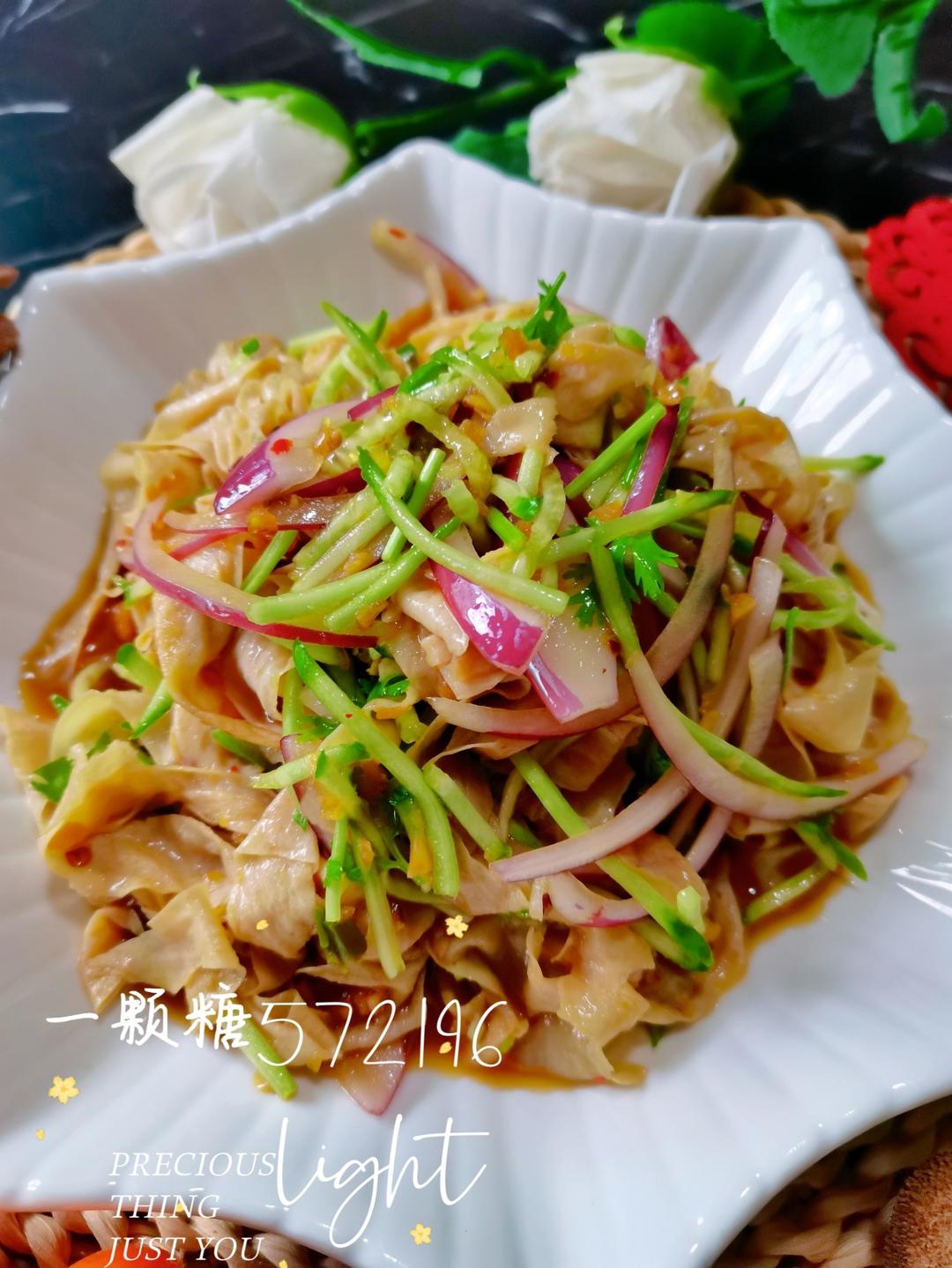 酸辣开胃༄「凉拌油豆皮」༄