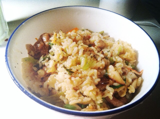 香菇油饭
