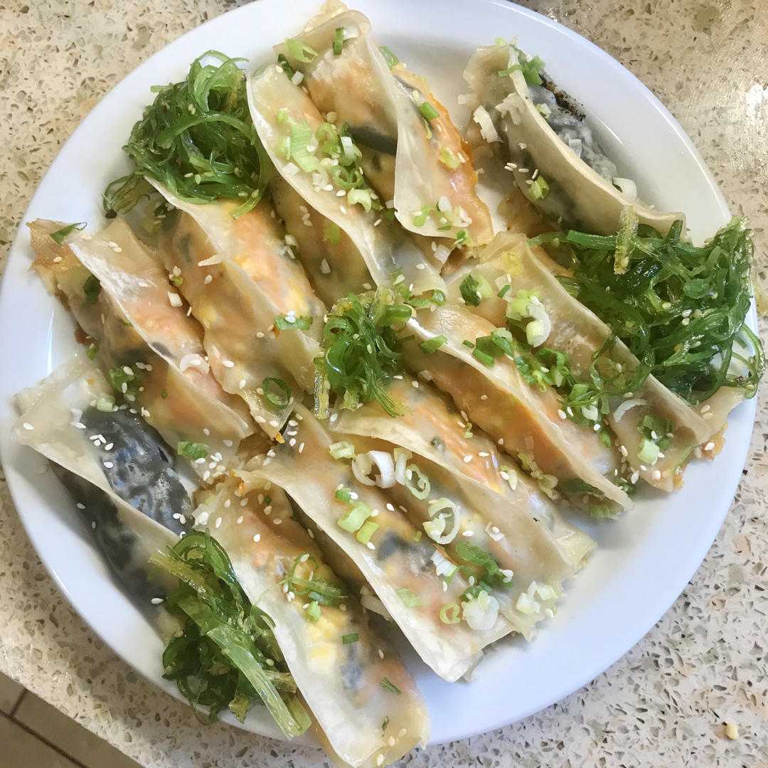 馄饨皮版锅贴