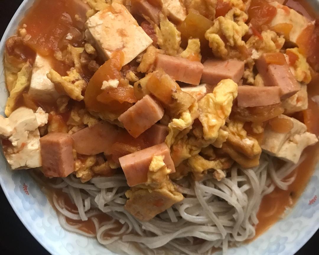 西红柿鸡蛋打卤面