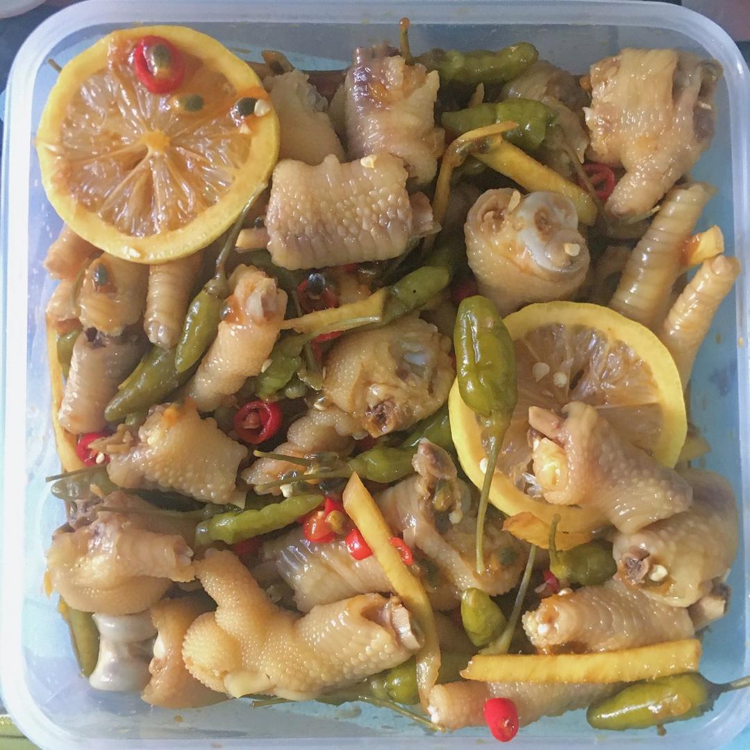 停不下来的秘制凉拌鸡爪