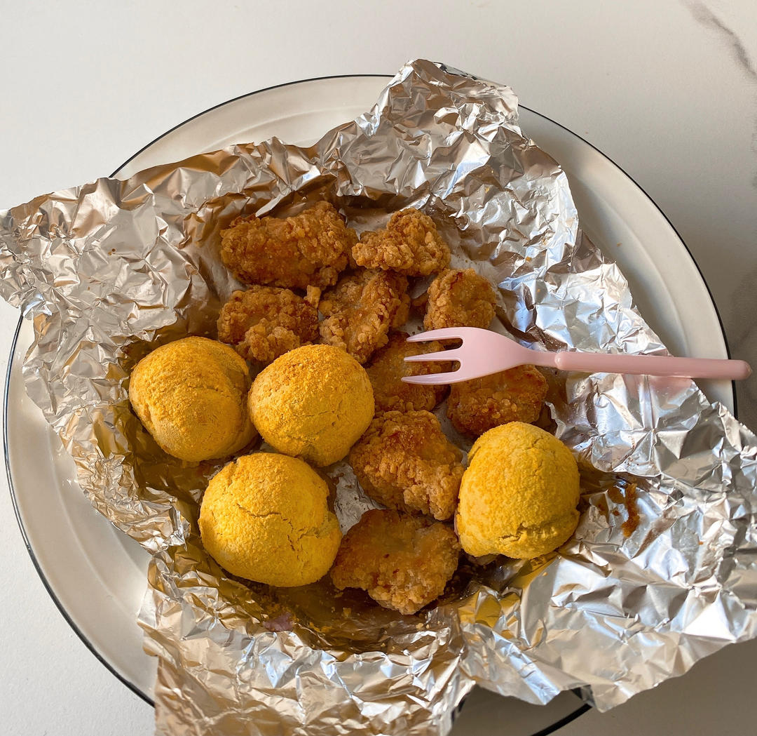 空气炸锅鸡米花（速冻版）