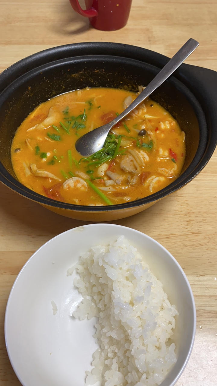 让我恢复食欲连喝两天的冬阴功汤！