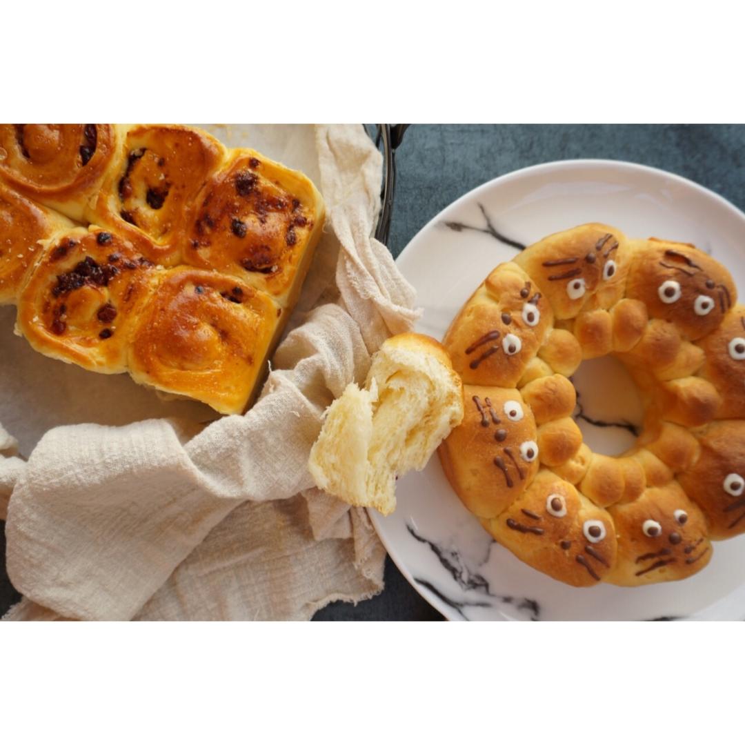 龙猫挤挤小面包