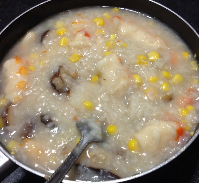 香菇虾仁粥