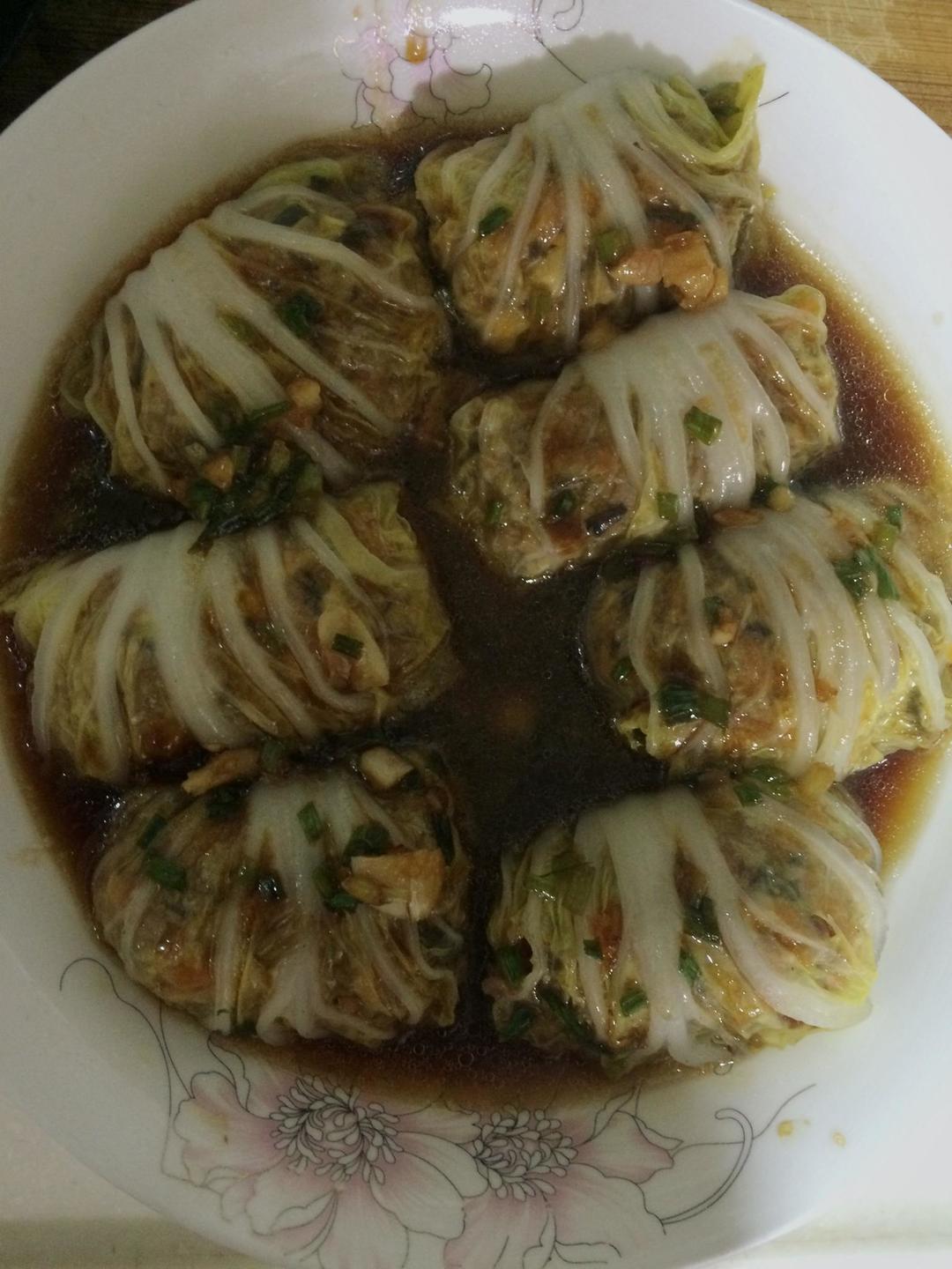 美味菜包的做法