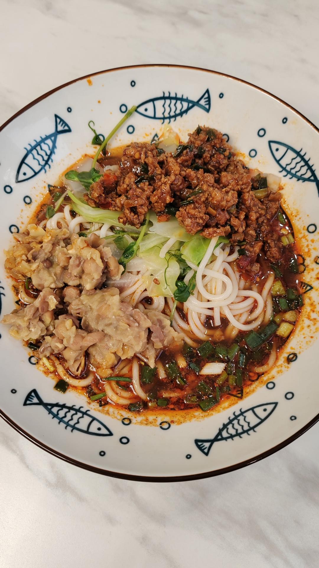 正宗重庆豌杂面（重庆小面）
