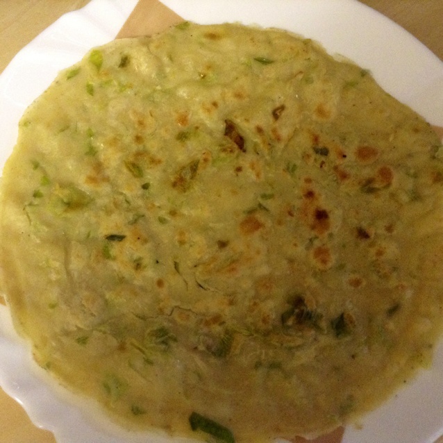 葱花鸡蛋饼