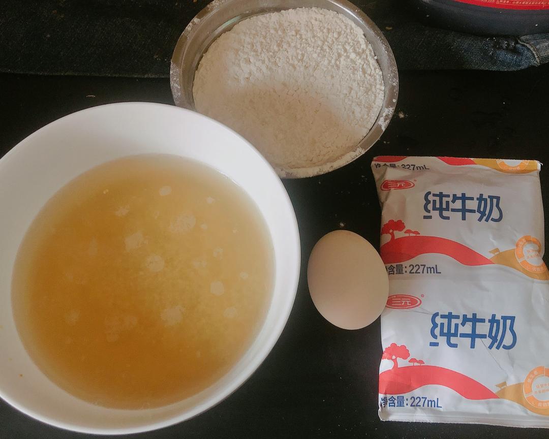 纯奶手撕吐司的做法 步骤1