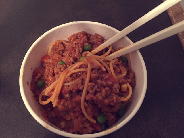 番茄肉酱意面