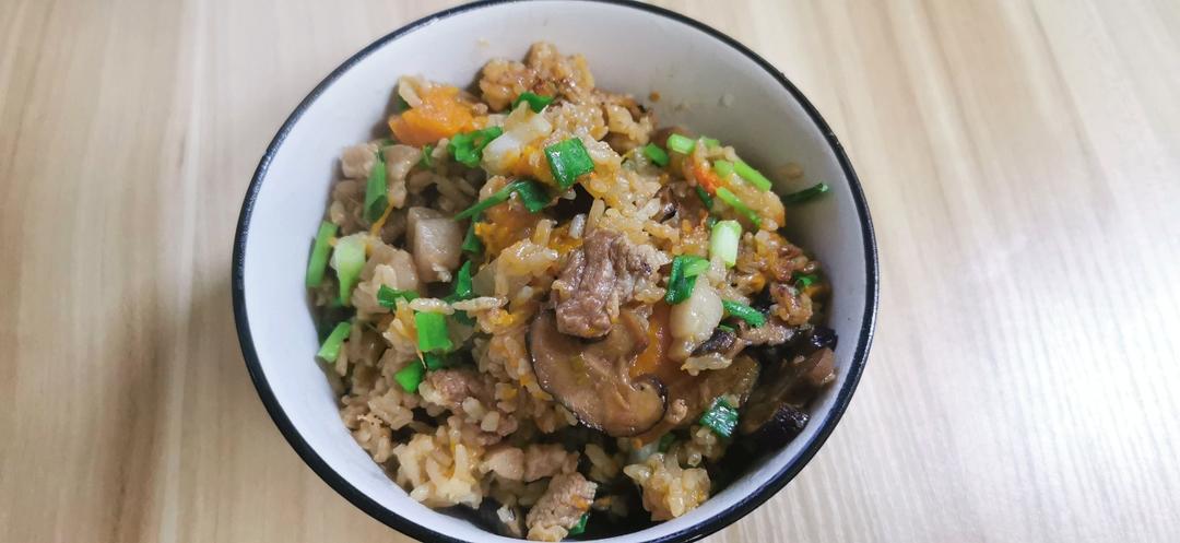 美味到不行的南瓜饭