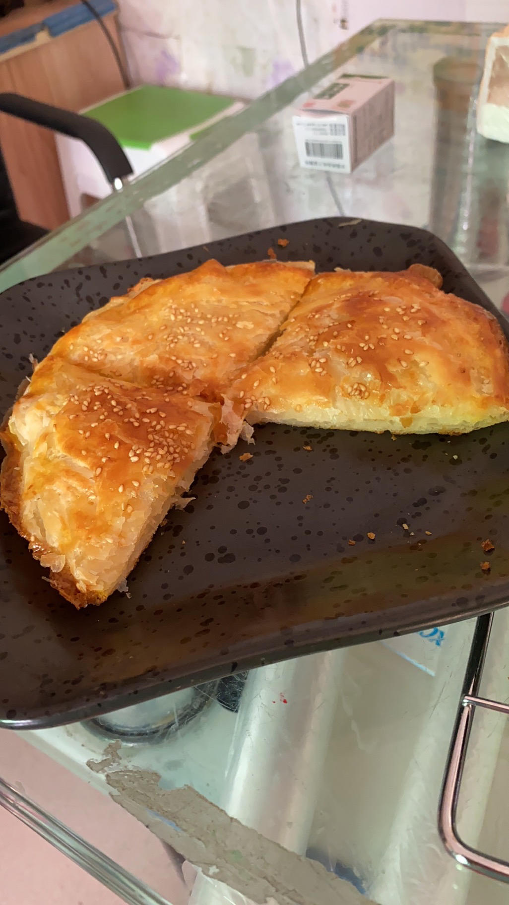 手抓饼版榴莲酥