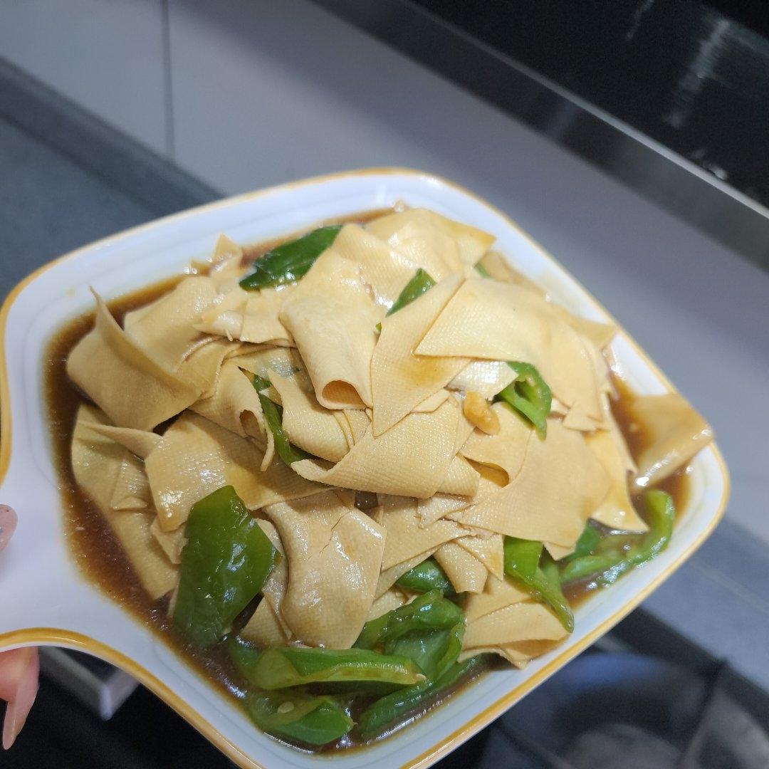 尖椒干豆腐