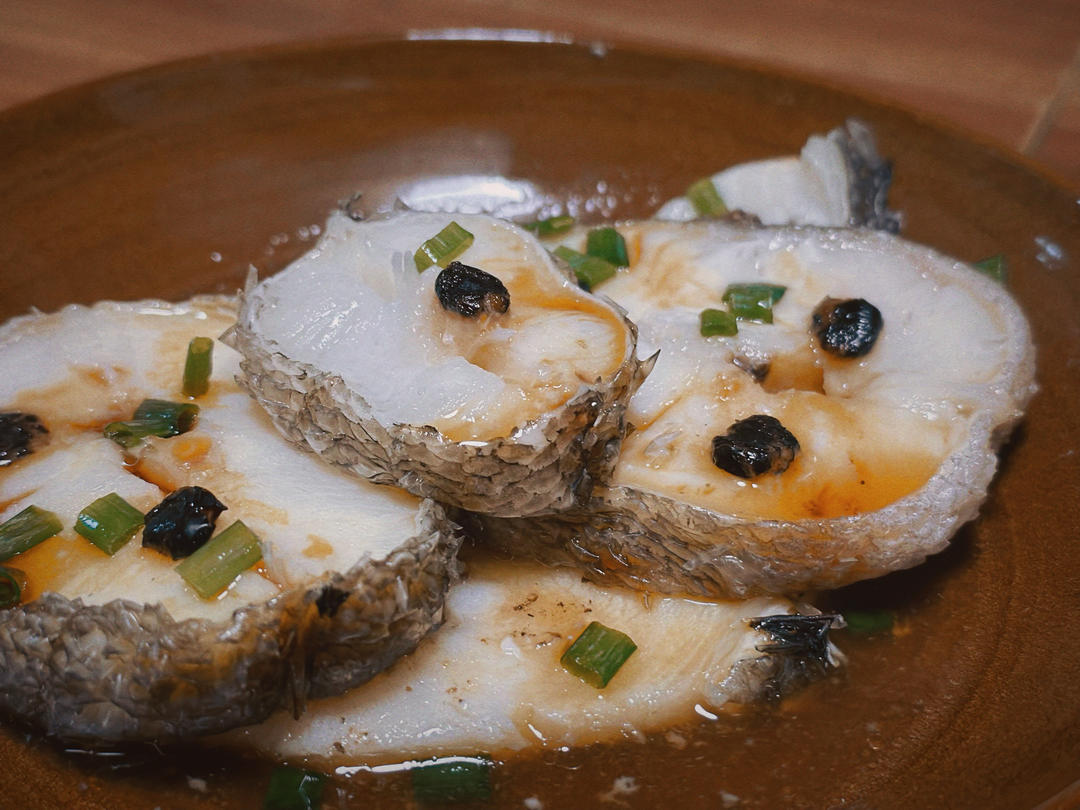 豆豉蒸鳕鱼