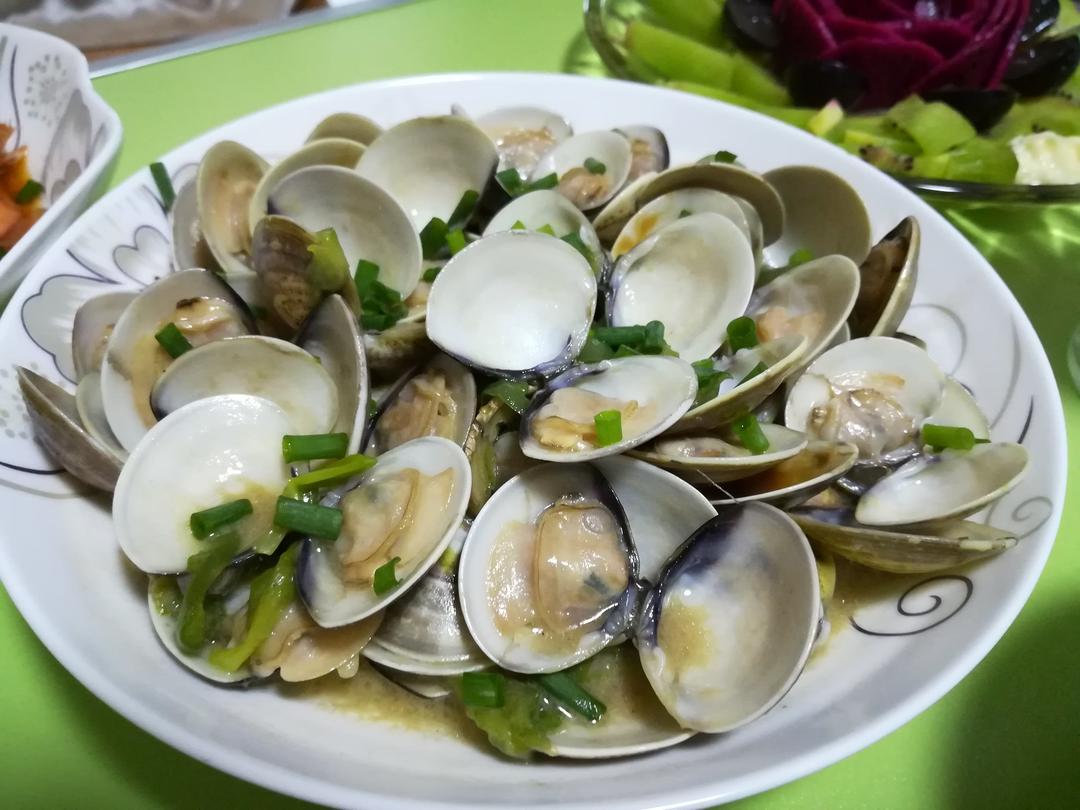 姜葱爆文蛤