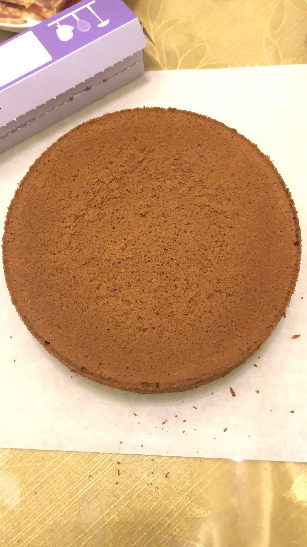 纯巧克力戚风蛋糕