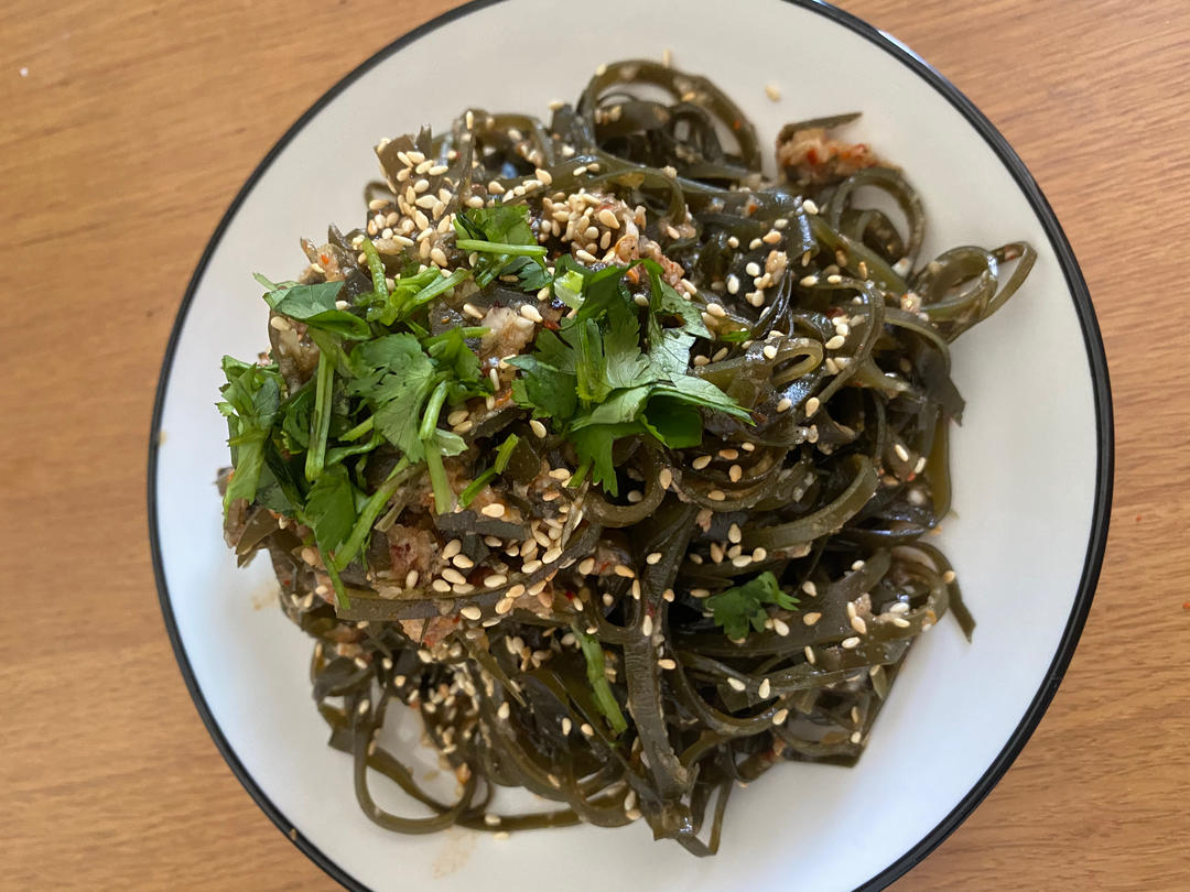 凉拌酸辣海带丝