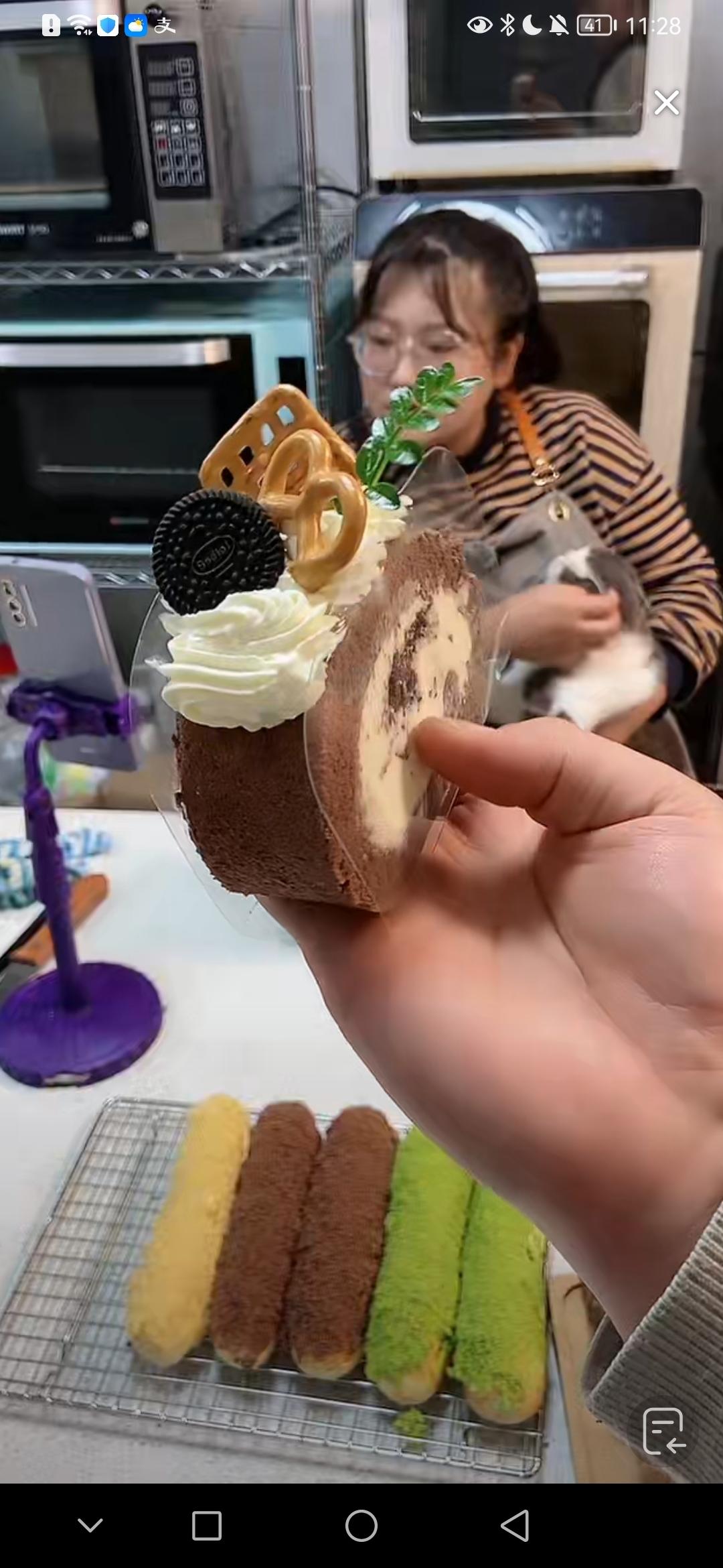 多口味蛋糕卷的做法