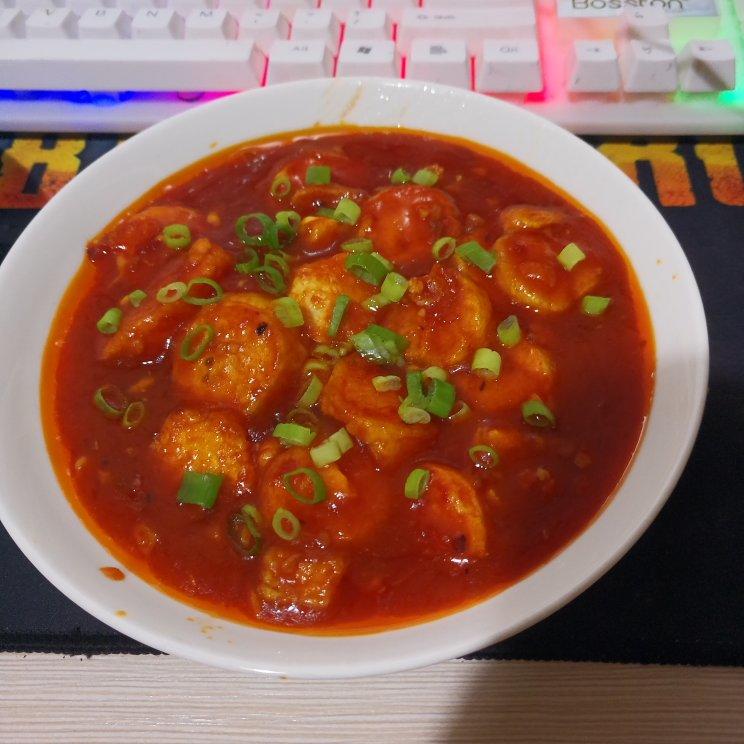 脆皮茄汁日本豆腐