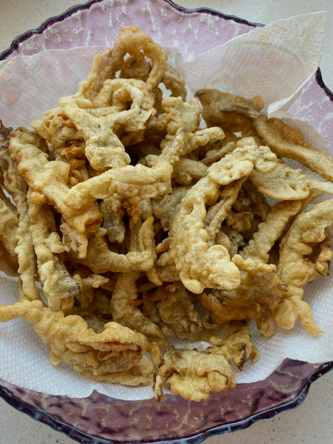 干炸蘑菇（家乡版）