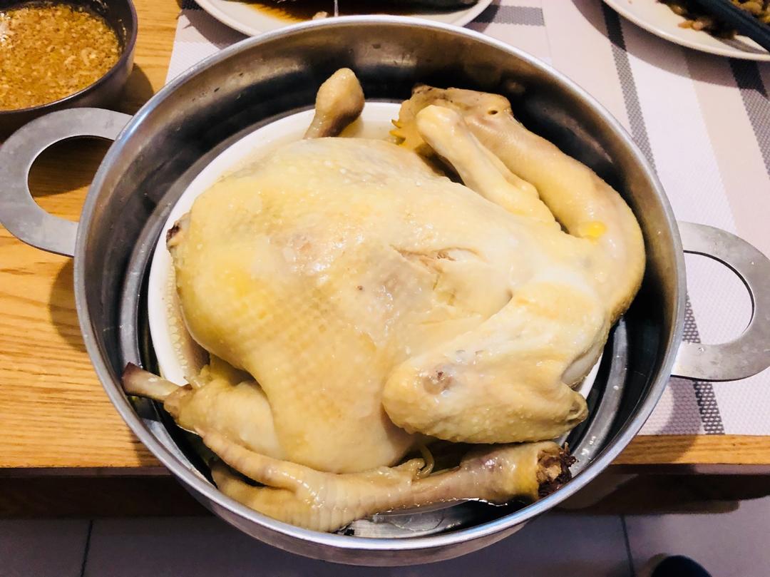 脆沙拉做的水蒸鸡