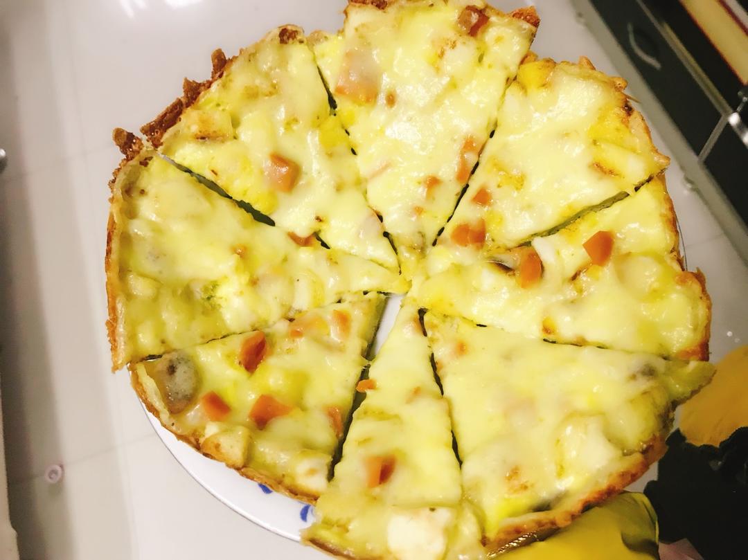 自制披萨（附饼底做法）