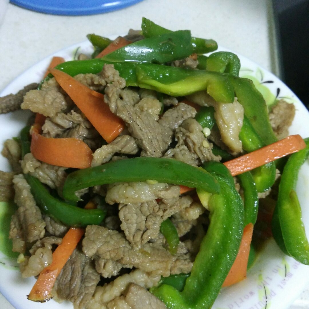 青椒牛肉片