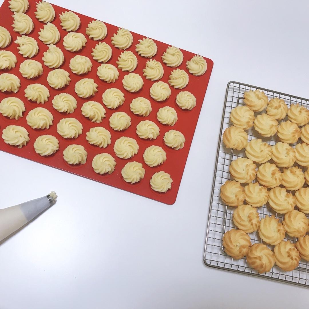 【视频】酥松原味曲奇