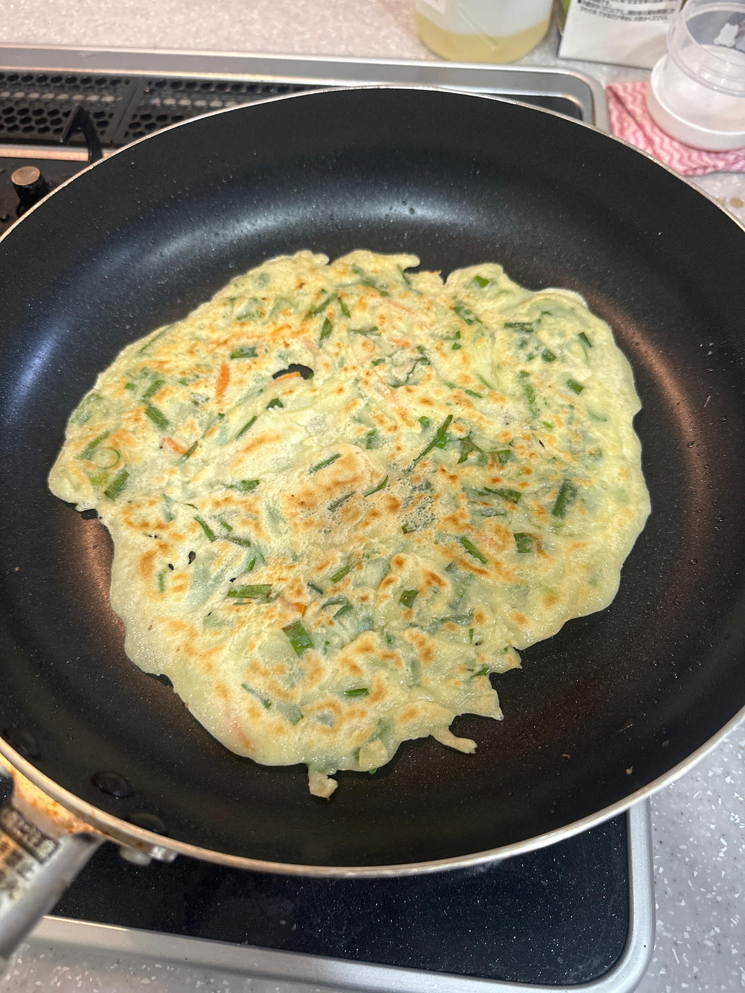 百吃不厌的韭菜鸡蛋饼‼️简单零失败㊙️厨房小白也能一次成功‼️