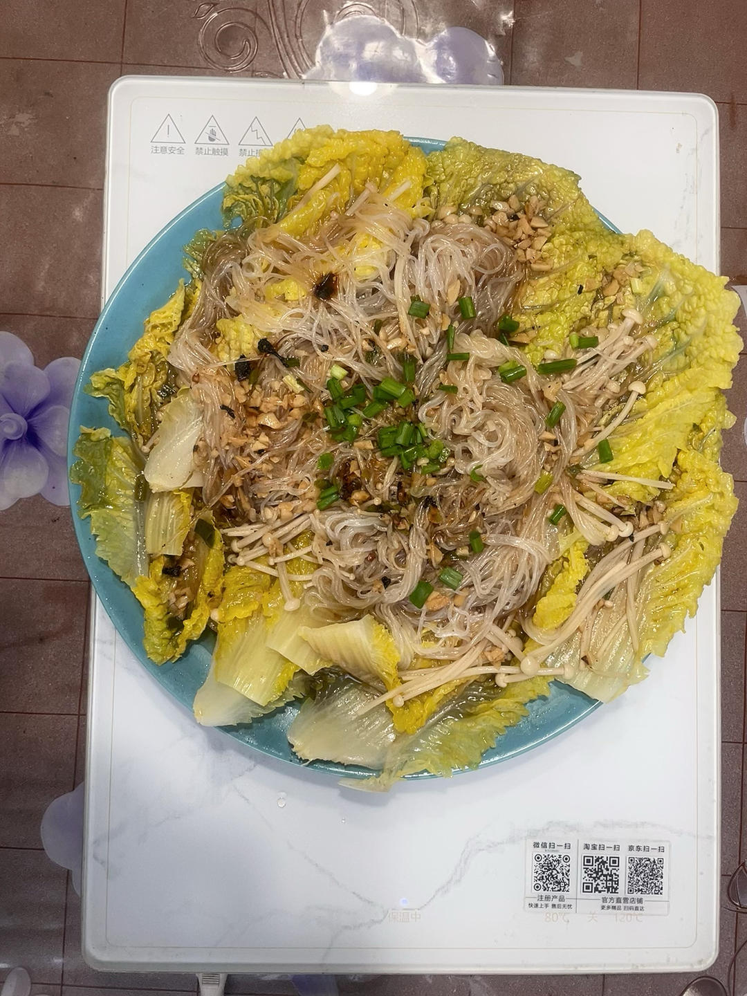 蒜蓉粉丝娃娃菜