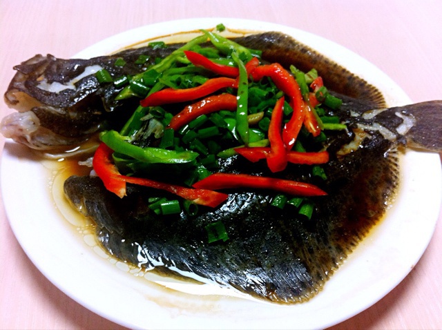 清蒸多宝鱼