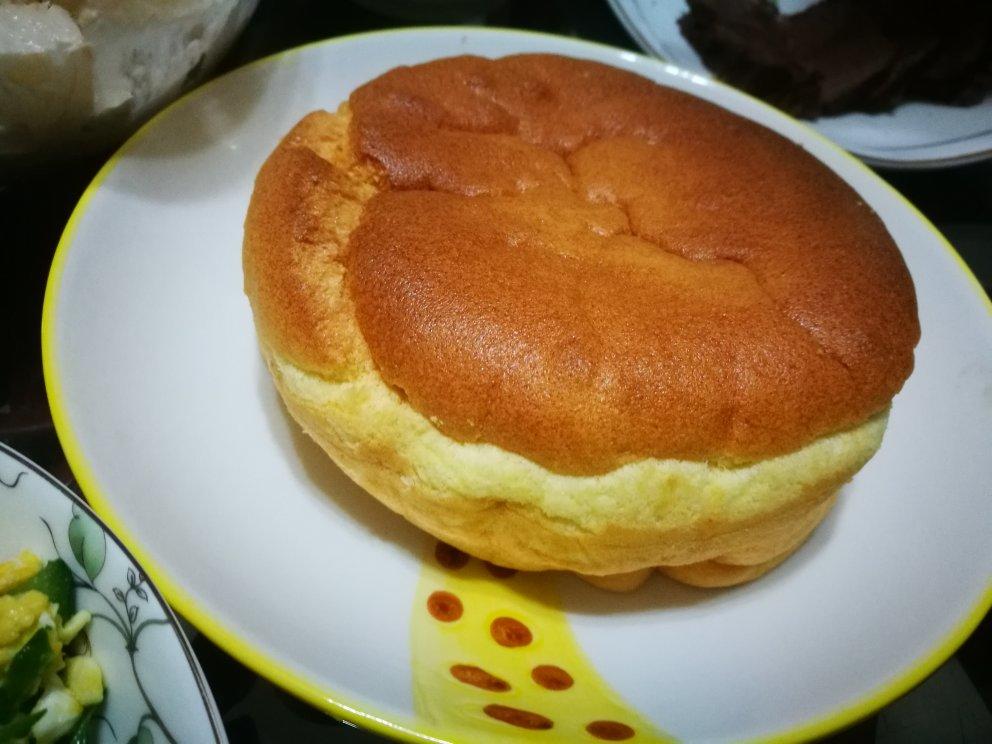 6寸原味戚风蛋糕