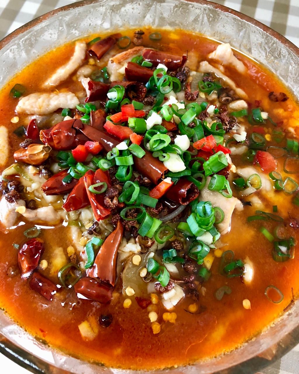 莫莫田做的水煮肉片