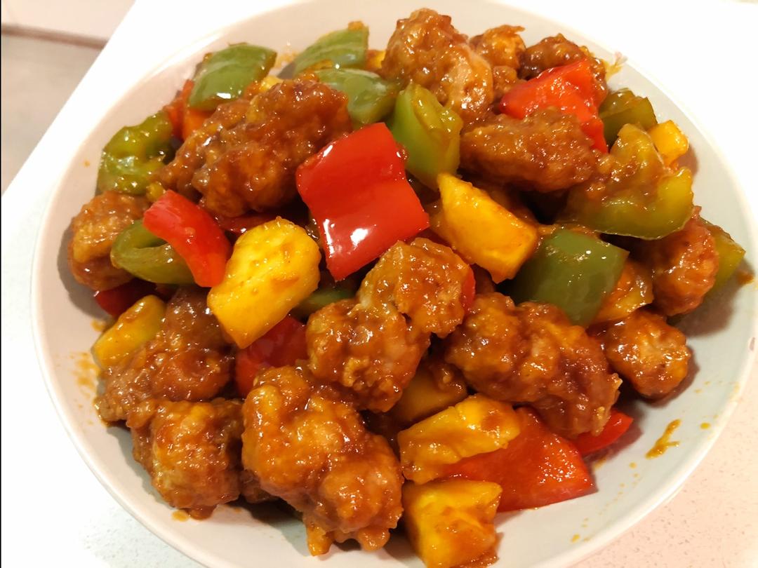 超好吃的菠萝咕噜肉