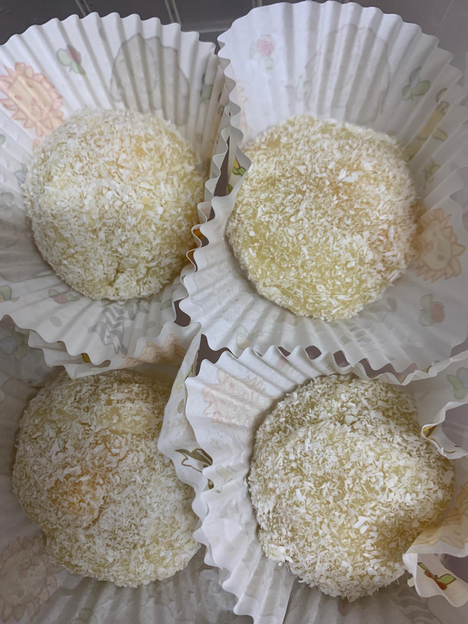 不用烤箱的快手小甜点🍮小白零失败芒果糯米糍🔆