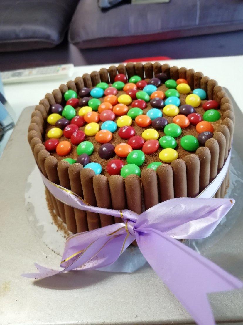 m巧克力手指饼干版蛋糕