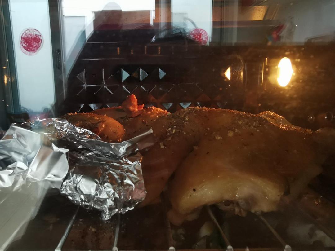 脆皮果香黄油烤鸡