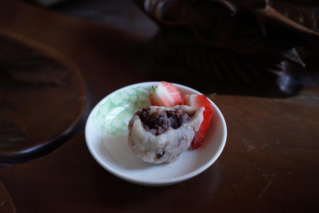 抹茶红豆大福