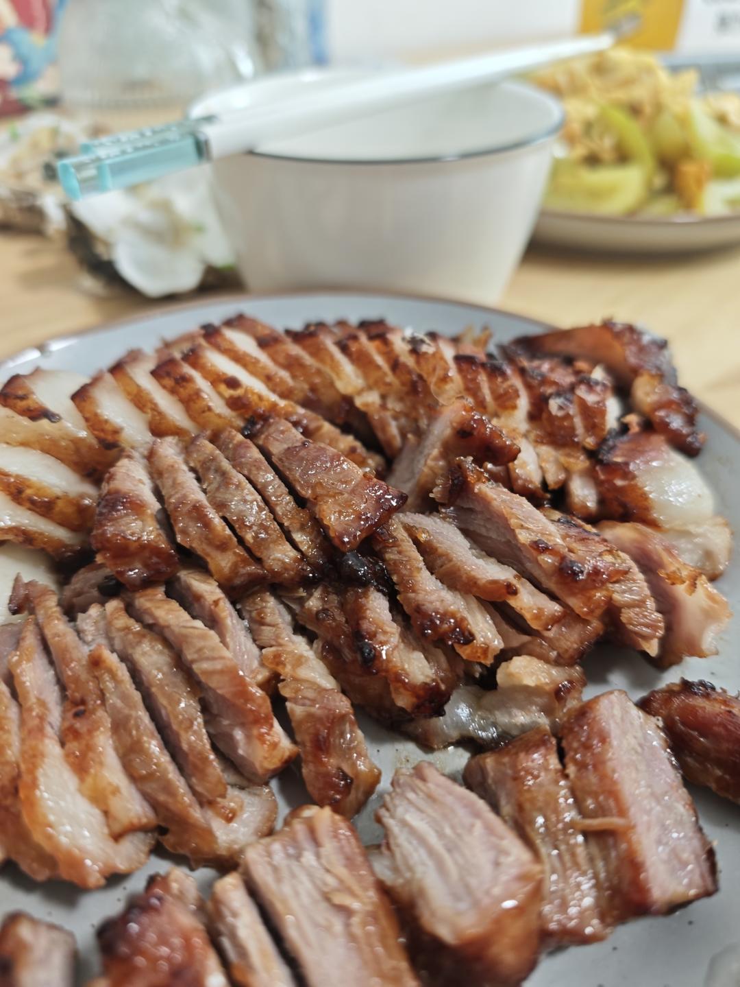 蜜汁叉烧肉（新手烤箱0失败）