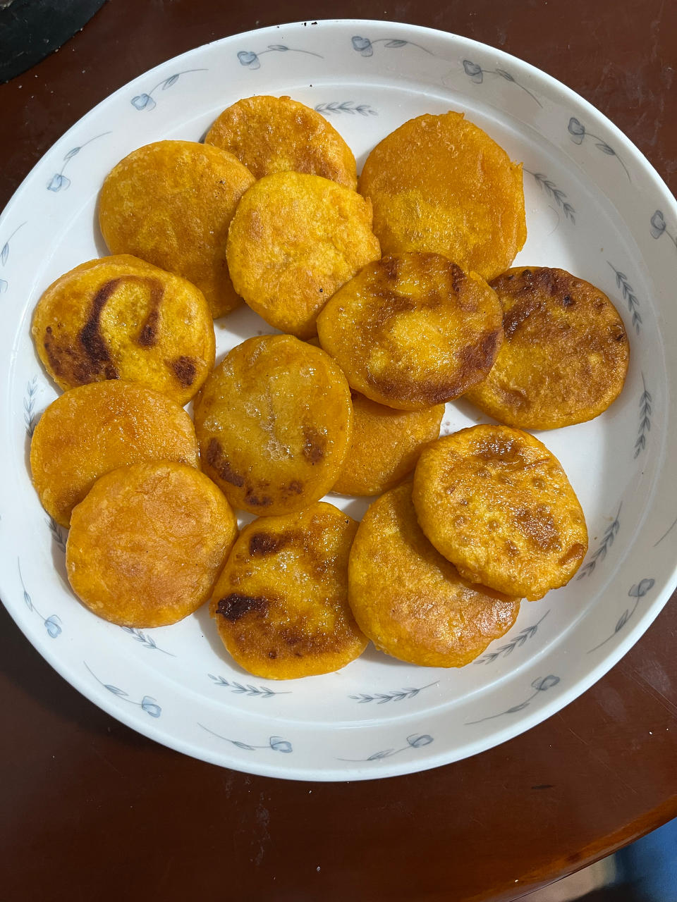 软糯香甜的红薯饼/南瓜饼