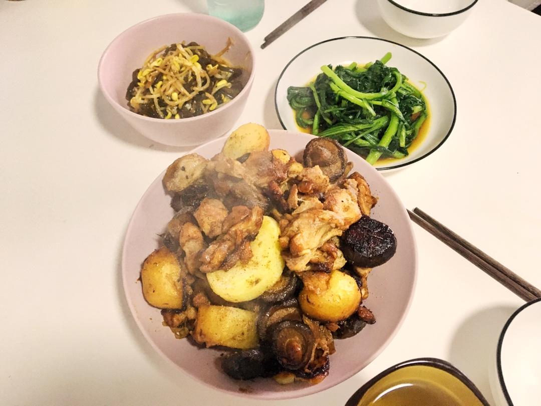 投食记