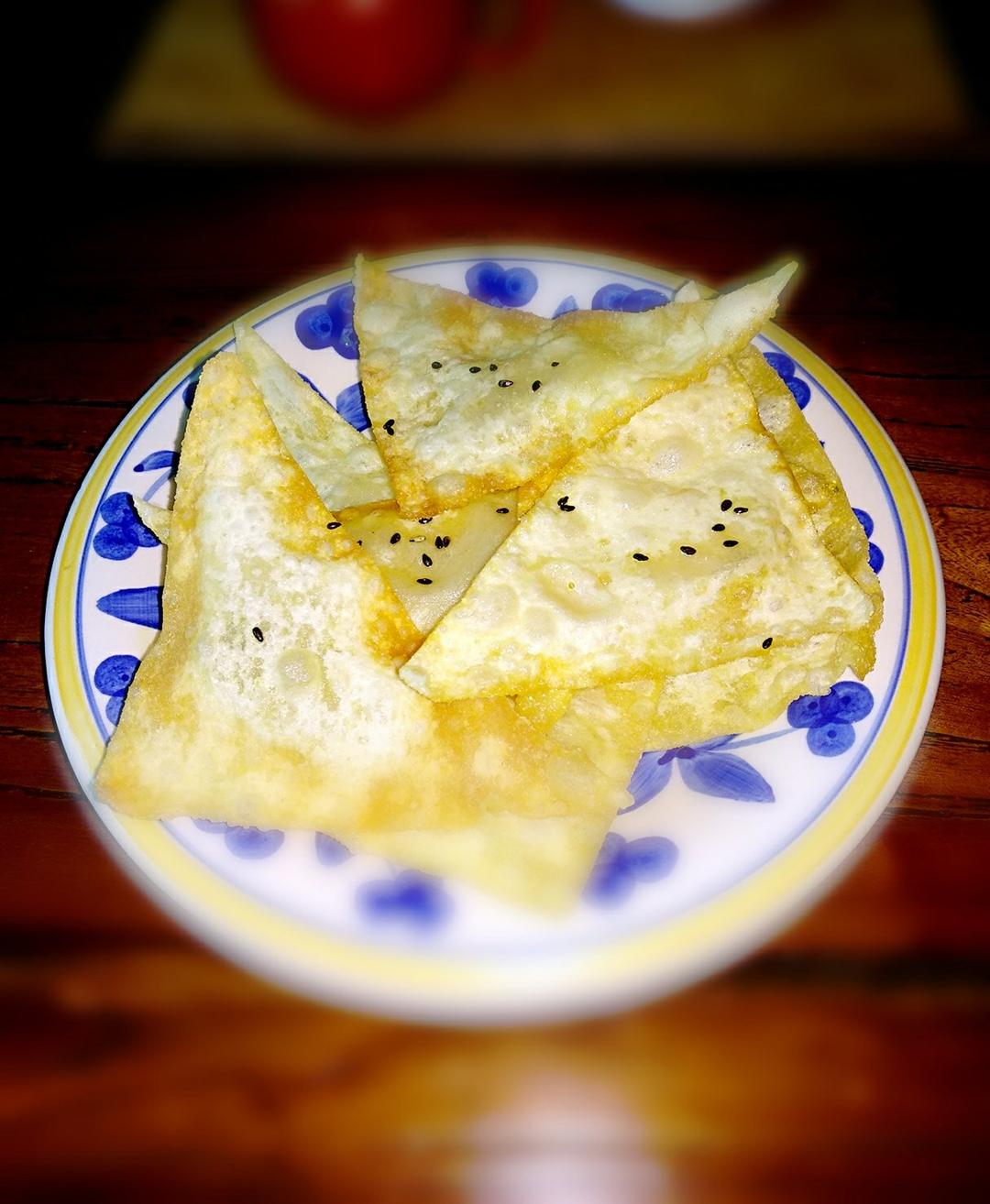 油炸麻叶片