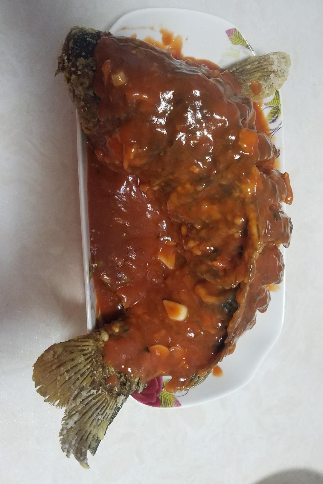 糖醋脆皮鱼的家常做法