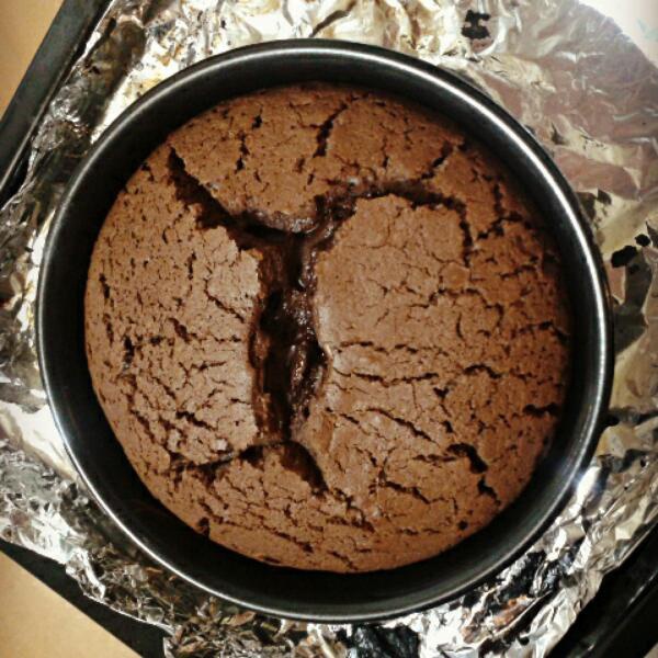 莫尼卡美食厨房：爆浆巧克力蛋糕