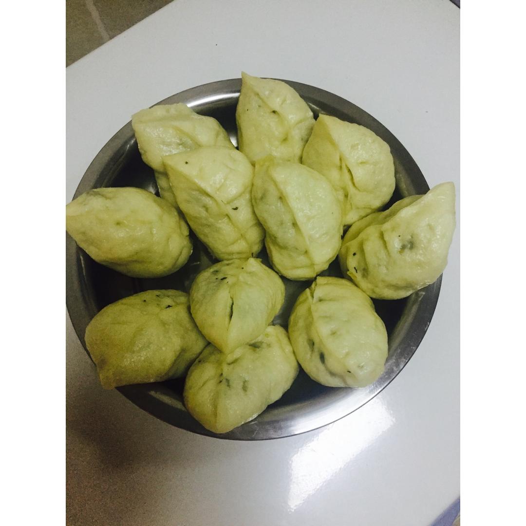 萝卜粉条麦穗包子Turnip & GlassNoodle Steamed Dumplings