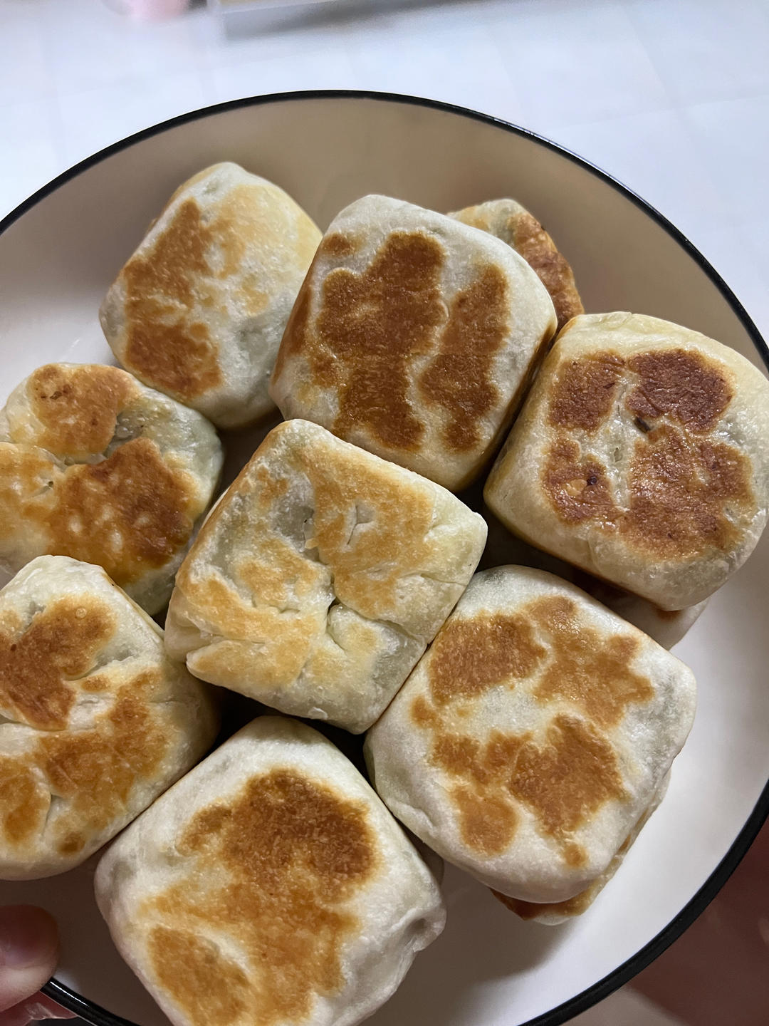 好吃的绿豆饼，清凉解暑，香酥绵软