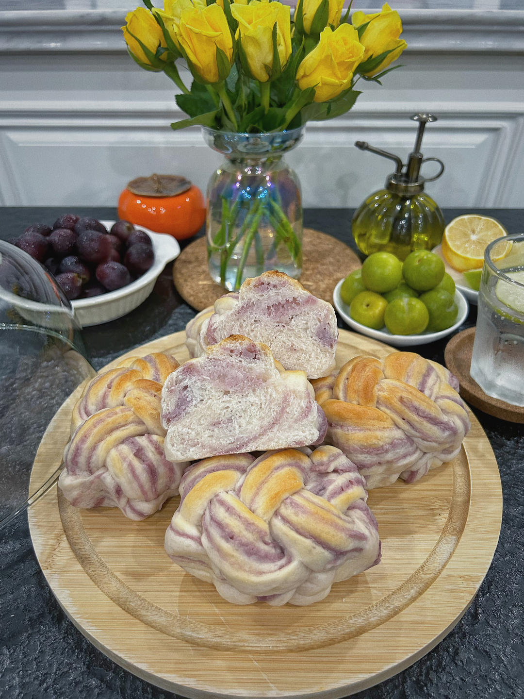 波兰种芋泥面包