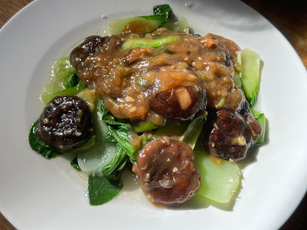 蚝油香菇小油菜